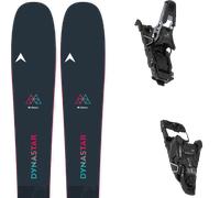 Pack ski de randonnée." Dynastar M-cross W 88 Black/pink/blue 26 + Fixations - Femme - Noir / Bleu / Rose - taille 150 - modèle 2026
