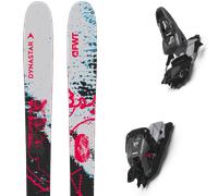 Pack ski de randonnée." Dynastar M-free 108 Fwt 26 + Fixations - Homme - Noir / Blanc / Rose - taille 185 - modèle 2026