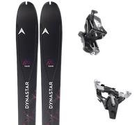 Pack ski de randonnée." Dynastar M-vertical 88 Open 25 + Fixations - Mixte - Rouge / Noir - taille 180 - modèle 2025