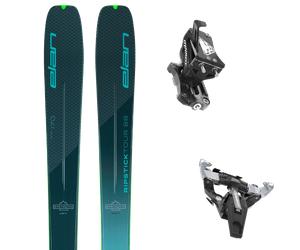 Pack ski de randonnée." Elan Ripstick Tour 88 W 25 + Fixations - Femme - Bleu - taille 170 - modèle 2025