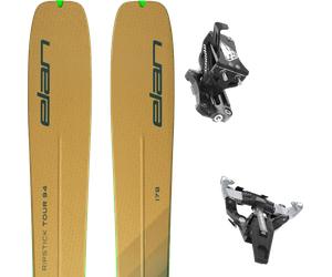 Pack ski de randonnée." Elan Ripstick Tour 94 Blue/yellow 26 + Fixations - Homme - Vert / Bleu / Marron - taille 178 - modèle 2026
