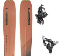 Pack ski de randonnée." Elan Ripstick Tour 94 W Blue/coral 27 + Fixations - Femme - Rose / Bleu - taille 157 - modèle 2027