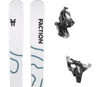 Pack ski de randonnée." Faction Agent 1 White 26 + Fixations - Homme - Blanc / Bleu - taille 162 - modèle 2026