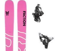 Pack ski de randonnée." Faction Agent 2 Pink 26 + Fixations - Mixte - Rose - taille 163 - modèle 2026