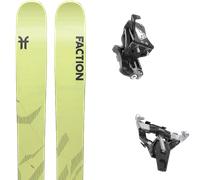Pack ski de randonnée." Faction Agent 4 25 + Fixations - Homme - Vert - taille 191 - modèle 2025