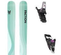 Pack ski de randonnée." Faction Dancer 3 Turquoise 25 + Fixations - Mixte - Bleu - taille 172 - modèle 2025