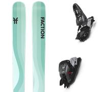 Pack ski de randonnée." Faction Dancer 3 Turquoise 25 + Fixations - Mixte - Bleu - taille 178 - modèle 2025