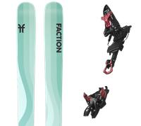 Pack ski de randonnée." Faction Dancer 3 Turquoise 25 + Fixations - Mixte - Bleu - taille 178 - modèle 2025