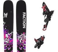 Pack ski de randonnée." Faction Prodigy 3 Pink/purple 26 + Fixations - Mixte - Noir / Violet - taille 172 - modèle 2026