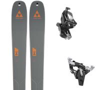 Pack ski de randonnée." Fischer Transalp 86 Cti 26 + Fixations - Homme - Gris / Orange - taille 155 - modèle 2026