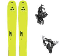 Pack ski de randonnée." Fischer Transalp 86 Cti Pro 25 + Fixations - Homme - Jaune / Noir - taille 162 - modèle 2025