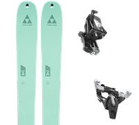 Pack ski de randonnée." Fischer Transalp 86 Cti W 26 + Fixations - Femme - Bleu / Vert - taille 148 - modèle 2026