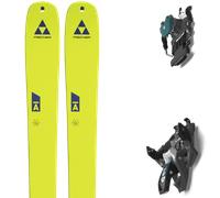 Pack ski de randonnée." Fischer Transalp Jr 25 + Fixations - Enfant - Jaune - taille 141 - modèle 2025
