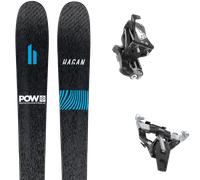 Pack ski de randonnée." Hagan Boost 94 Pow 25 + Fixations - Homme - Noir / Bleu - taille 182 - modèle 2025