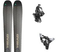 Pack ski de randonnée." Head Crux Pro 81 25 + Fixations - Mixte - Noir - taille 170 - modèle 2025