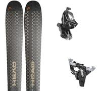 Pack ski de randonnée." Head Crux Pro 93 26 + Fixations - Mixte - Noir / Gris - taille 177 - modèle 2026