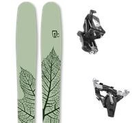 Pack ski de randonnée." Icelantic Mystic 97 25 + Fixations - Femme - Vert - taille 162 - modèle 2025