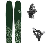 Pack ski de randonnée." Icelantic Natural 101 25 + Fixations - Homme - Vert - taille 171 - modèle 2025
