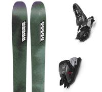 Pack ski de randonnée." K2 Mindbender 106c W 25 + Fixations - Femme - Vert / Noir - taille 176 - modèle 2025