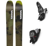 Pack ski de randonnée." K2 Mindbender 116c 25 + Fixations - Homme - Vert - taille 177 - modèle 2025