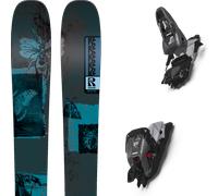 Pack ski de randonnée." K2 Reckoner 102 W 26 + Fixations - Femme - Noir / Bleu - taille 177 - modèle 2026