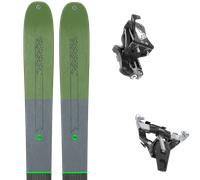 Pack ski de randonnée." K2 Wayback 106 26 + Fixations - Homme - Vert / Gris / Noir - taille 172 - modèle 2026