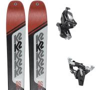 Pack ski de randonnée." K2 Wayback 96 25 + Fixations - Homme - Marron / Noir / Gris - taille 163 - modèle 2025