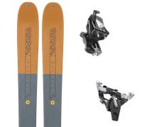 Pack ski de randonnée." K2 Wayback 98 26 + Fixations - Homme - Marron / Gris / Noir - taille 172 - modèle 2026