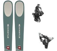 Pack ski de randonnée." Kästle Tx87 W 24 + Fixations - Femme - Vert / Beige - taille 166 - modèle 2024