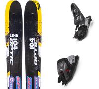 Pack ski de randonnée." Line Optic 104 Black/multi 26 + Fixations - Homme - Noir / Multicolore - taille 178 - modèle 2026