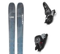 Pack ski de randonnée." Line Optic 104 Blue/pink 25 + Fixations - Homme - Bleu / Blanc - taille 171 - modèle 2025