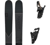Pack ski de randonnée." Majesty Vadera 110 Carbon 25 + Fixations - Homme - Rose / Noir - taille 166 - modèle 2025