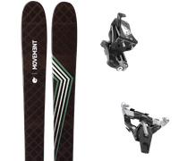 Pack ski de randonnée." Movement Alp Tracks 85 W 27 + Fixations - Femme - Marron - taille 162 - modèle 2027