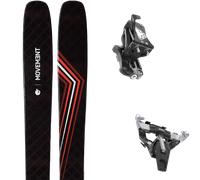 Pack ski de randonnée." Movement Alp Tracks 98 27 + Fixations - Homme - Noir - taille 186 - modèle 2027