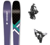 Pack ski de randonnée." Movement Axess 90 W 24 + Fixations - Femme - Violet / Noir / Blanc - taille 169 - modèle 2024