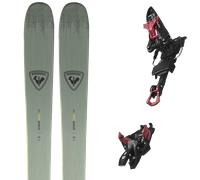 Pack ski de randonnée." Rossignol Sender Soul 102 26 + Fixations - Homme - Vert - taille 180 - modèle 2026