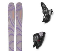 Pack ski de randonnée." Salomon Qst 106 Nirvana/ultra Violet/fusion Coral 26 + Fixations - Homme - Violet / Rose - taille 173 - modèle 2026