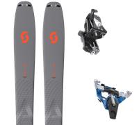 Pack ski de randonnée." Scott Explorair 92 Lt Black 26 + Fixations - Homme - Gris - taille 172 - modèle 2026