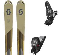 Pack ski de randonnée." Scott Pure Mission 98ti 25 + Fixations - Homme - Marron / Gris / Noir - taille 170 - modèle 2025