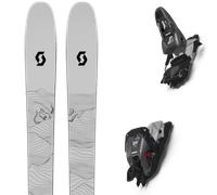 Pack ski de randonnée." Scott Sea 108 White/yellow 26 + Fixations - Mixte - Noir / Blanc - taille 168 - modèle 2026