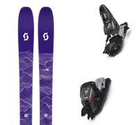 Pack ski de randonnée." Scott Sea 116 Dark Purple/mint Green 26 + Fixations - Homme - Violet - taille 174 - modèle 2026