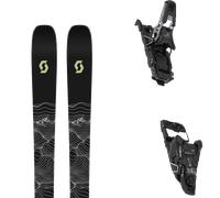 Pack ski de randonnée." Scott Sea 88 Black/yellow 26 + Fixations - Mixte - Noir - taille 182 - modèle 2026