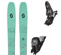 Pack ski de randonnée." Scott Sea 98 Mint Green/pink 26 + Fixations - Mixte - Vert - taille 180 - modèle 2026