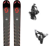 Pack ski de randonnée." Scott Superguide 88 25 + Fixations - Homme - Noir / Rouge / Marron - taille 178 - modèle 2025
