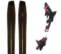 Pack ski de randonnée." Simply Celebration Dark Brown 26 + Fixations - Mixte - Noir - taille 187 - modèle 2026
