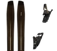 Pack ski de randonnée." Simply Celebration Dark Brown 26 + Fixations - Mixte - Noir - taille 187 - modèle 2026