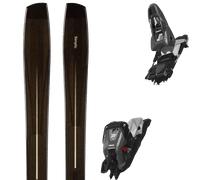 Pack ski de randonnée." Simply Recreation Dark Brown 26 + Fixations - Mixte - Noir - taille 170 - modèle 2026