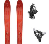 Pack ski de randonnée." Ski Trab Magico.2 26 + Fixations - Mixte - Rouge - taille 164 - modèle 2026