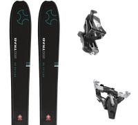 Pack ski de randonnée." Ski Trab Ortles 90 24 + Fixations - Homme - Noir / Vert - taille 164 - modèle 2024
