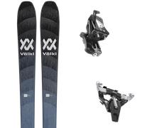 Pack ski de randonnée." Volkl Rise 84 Black/blue 24 + Fixations - Mixte - Bleu / Noir - taille 162 - modèle 2024